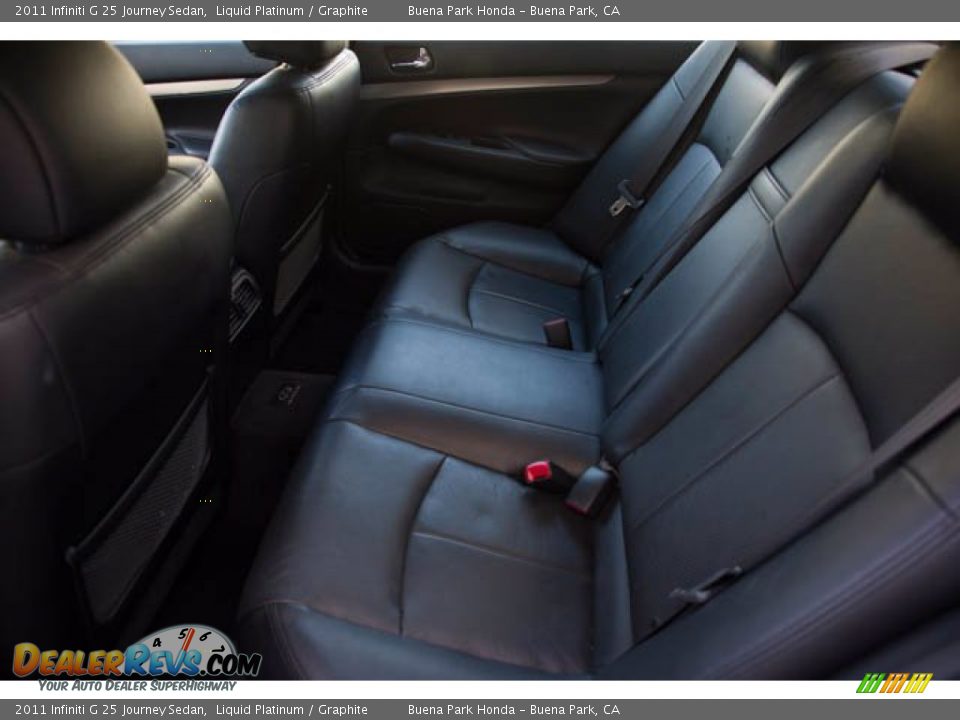 2011 Infiniti G 25 Journey Sedan Liquid Platinum / Graphite Photo #4