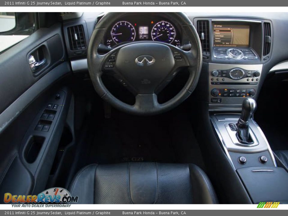 2011 Infiniti G 25 Journey Sedan Liquid Platinum / Graphite Photo #5