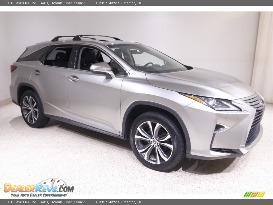 2018 Lexus RX 350L AWD Atomic Silver / Black Photo #1