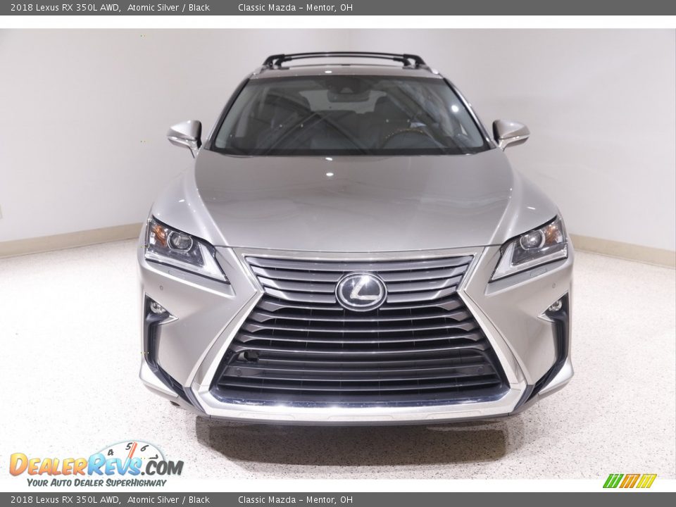 2018 Lexus RX 350L AWD Atomic Silver / Black Photo #2