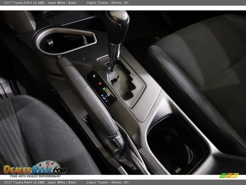 2017 Toyota RAV4 LE AWD Super White / Black Photo #12