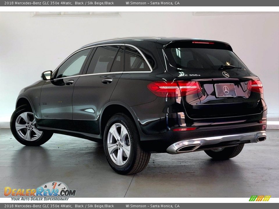 2018 Mercedes-Benz GLC 350e 4Matic Black / Silk Beige/Black Photo #10