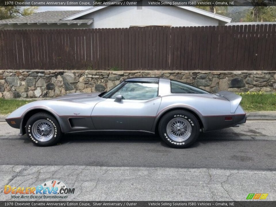 1978 Chevrolet Corvette Anniversary Edition Coupe Silver Anniversary / Oyster Photo #1