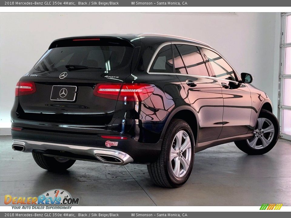 2018 Mercedes-Benz GLC 350e 4Matic Black / Silk Beige/Black Photo #13