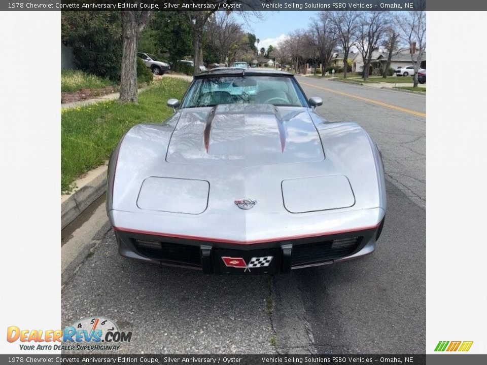 1978 Chevrolet Corvette Anniversary Edition Coupe Silver Anniversary / Oyster Photo #7