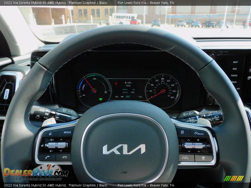 2022 Kia Sorento Hybrid SX AWD Hybrid Steering Wheel Photo #19