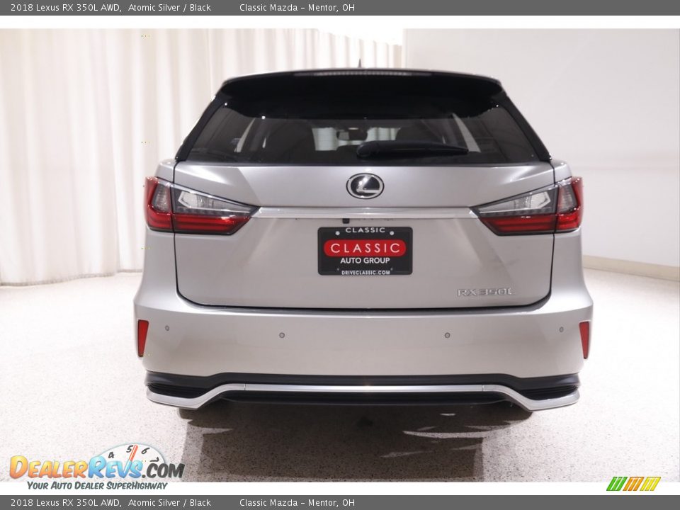 2018 Lexus RX 350L AWD Atomic Silver / Black Photo #23