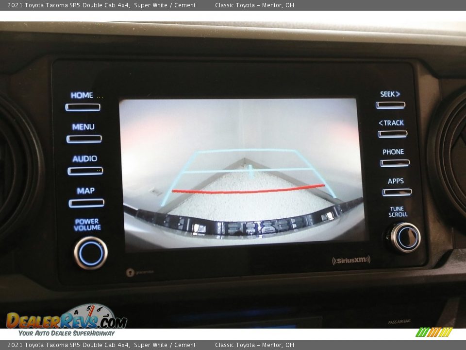 2021 Toyota Tacoma SR5 Double Cab 4x4 Super White / Cement Photo #11