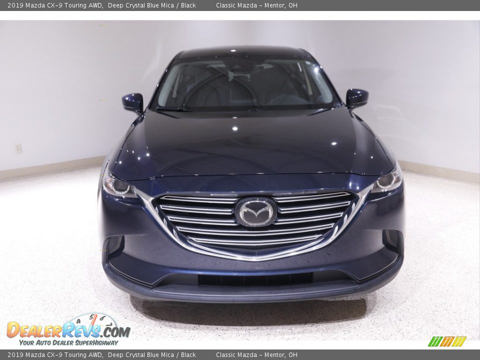 2019 Mazda CX-9 Touring AWD Deep Crystal Blue Mica / Black Photo #2