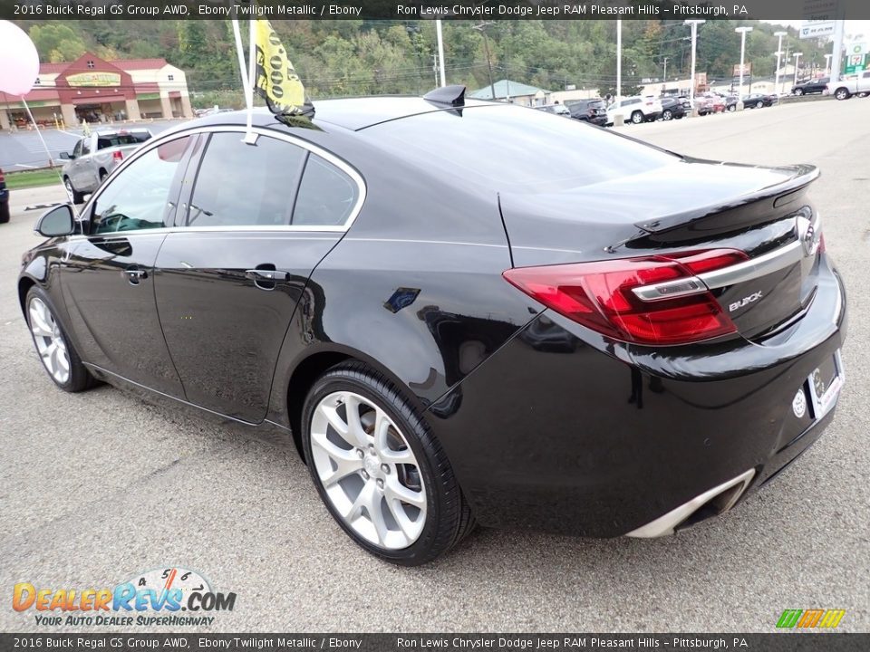 2016 Buick Regal GS Group AWD Ebony Twilight Metallic / Ebony Photo #3