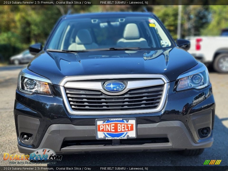 2019 Subaru Forester 2.5i Premium Crystal Black Silica / Gray Photo #2