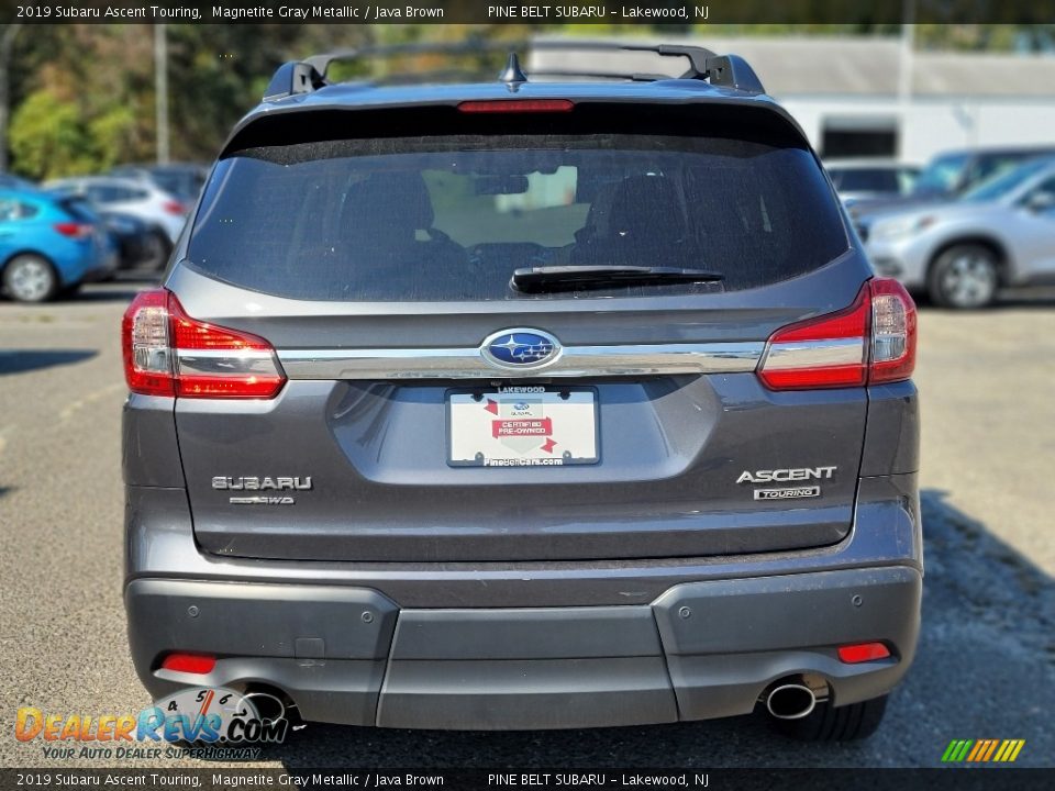 2019 Subaru Ascent Touring Magnetite Gray Metallic / Java Brown Photo #3