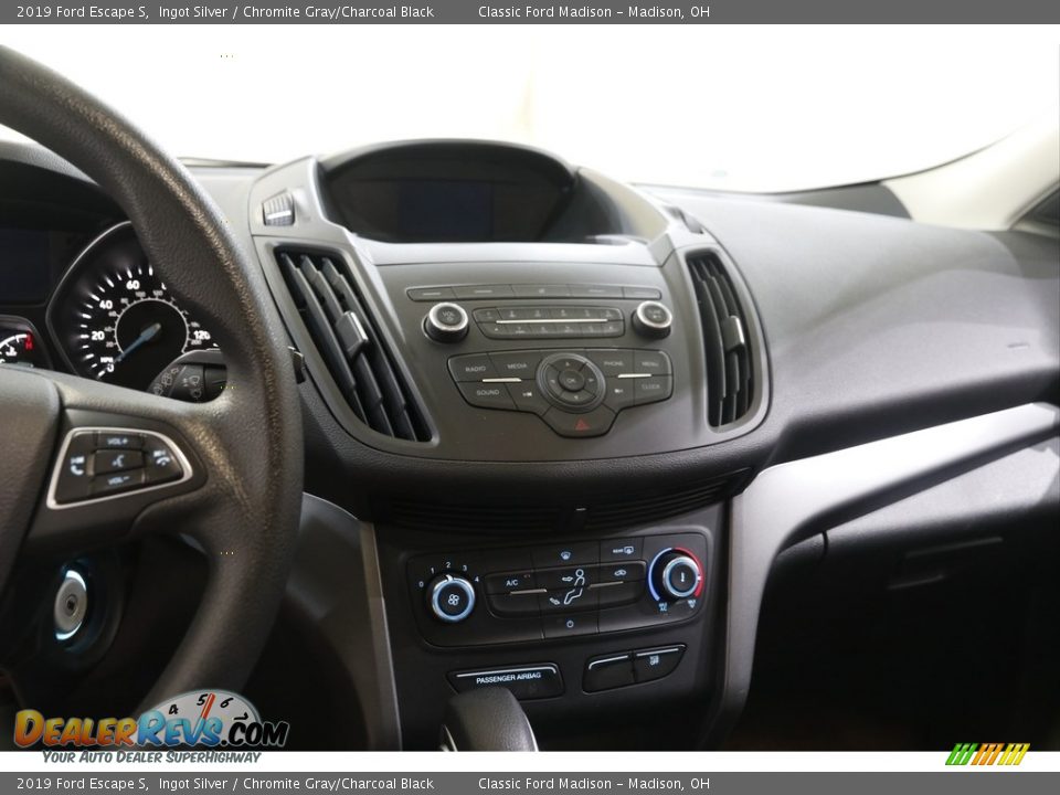 2019 Ford Escape S Ingot Silver / Chromite Gray/Charcoal Black Photo #9
