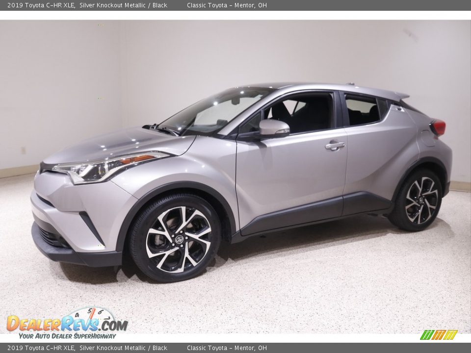 2019 Toyota C-HR XLE Silver Knockout Metallic / Black Photo #3