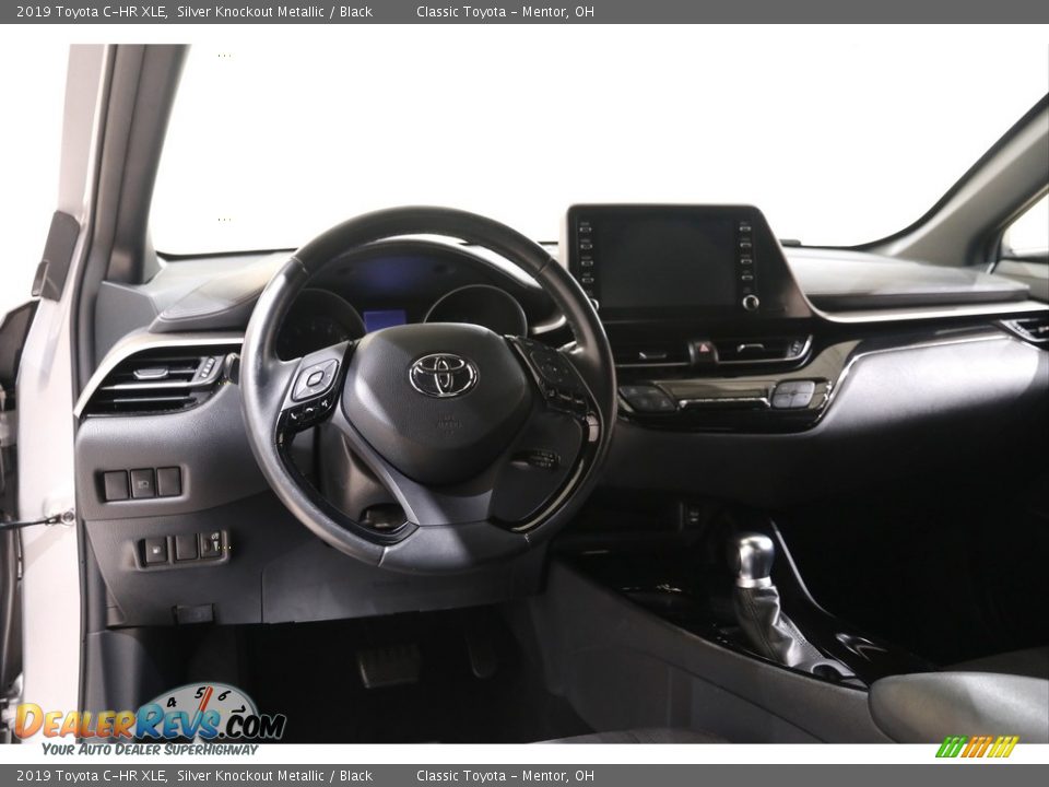 2019 Toyota C-HR XLE Silver Knockout Metallic / Black Photo #6