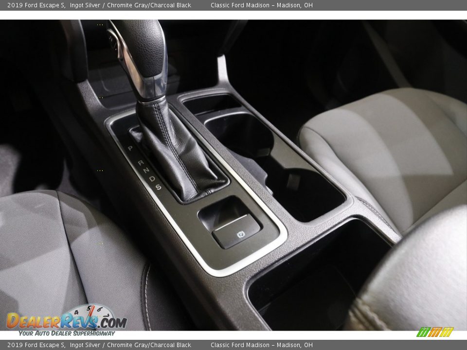 2019 Ford Escape S Ingot Silver / Chromite Gray/Charcoal Black Photo #13