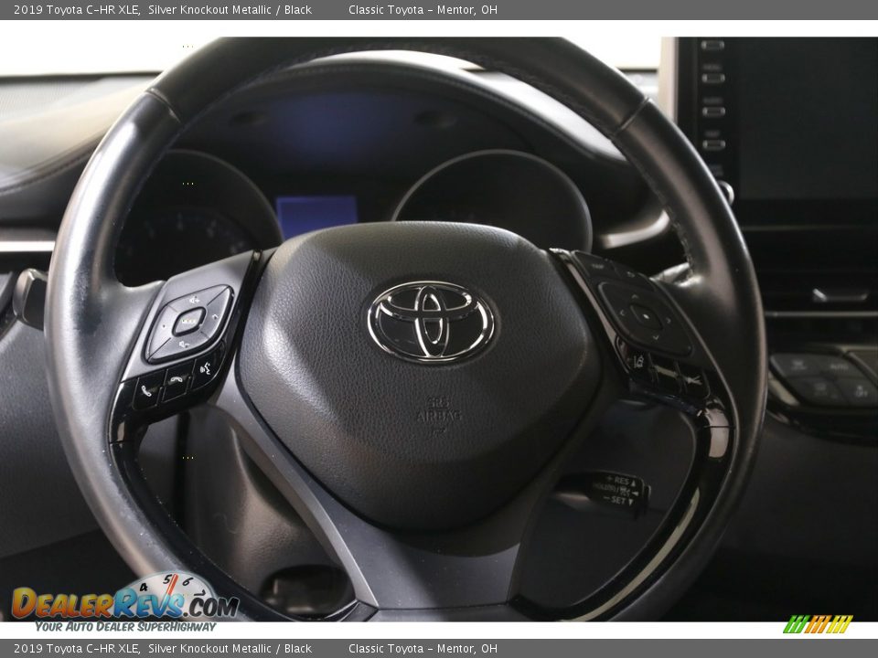 2019 Toyota C-HR XLE Silver Knockout Metallic / Black Photo #7