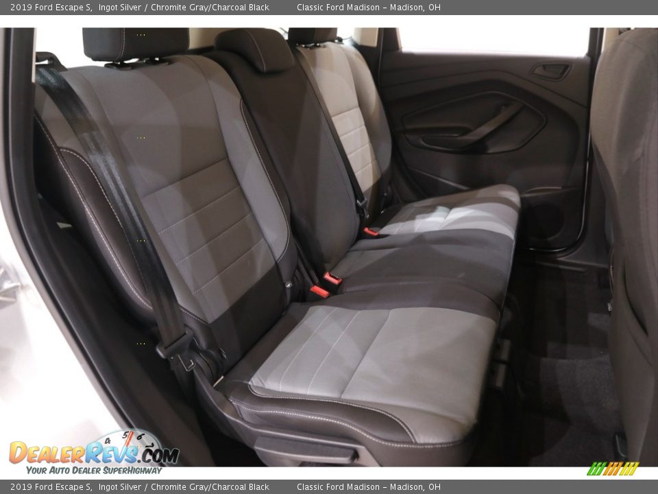 2019 Ford Escape S Ingot Silver / Chromite Gray/Charcoal Black Photo #15