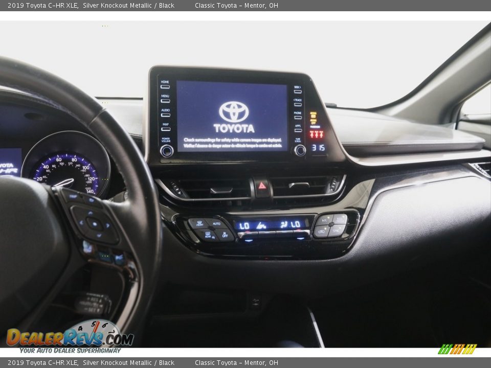2019 Toyota C-HR XLE Silver Knockout Metallic / Black Photo #9