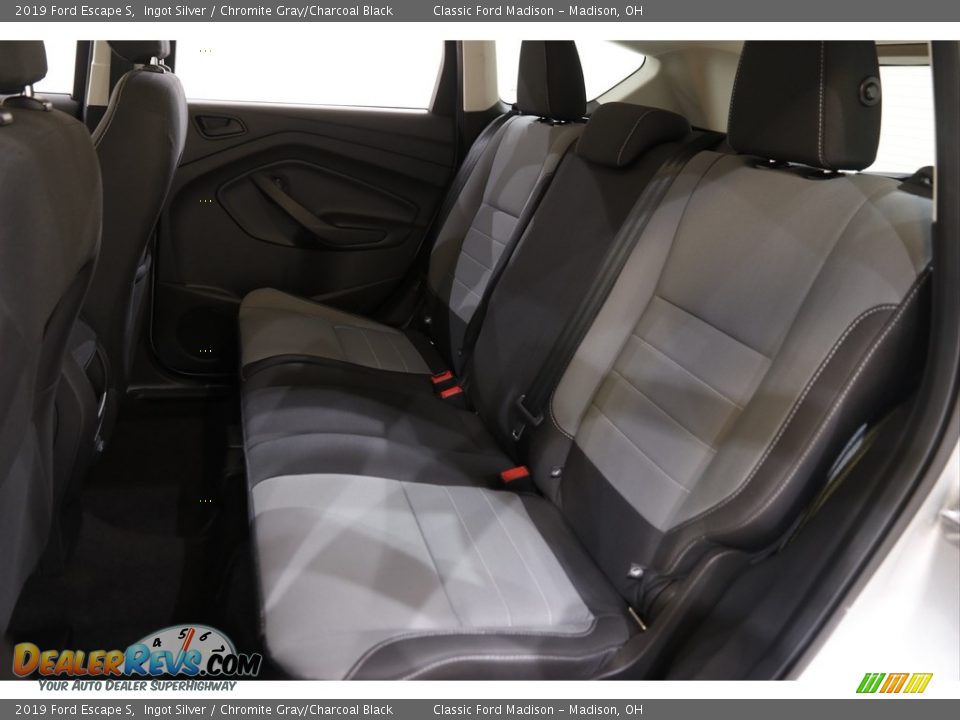 2019 Ford Escape S Ingot Silver / Chromite Gray/Charcoal Black Photo #16
