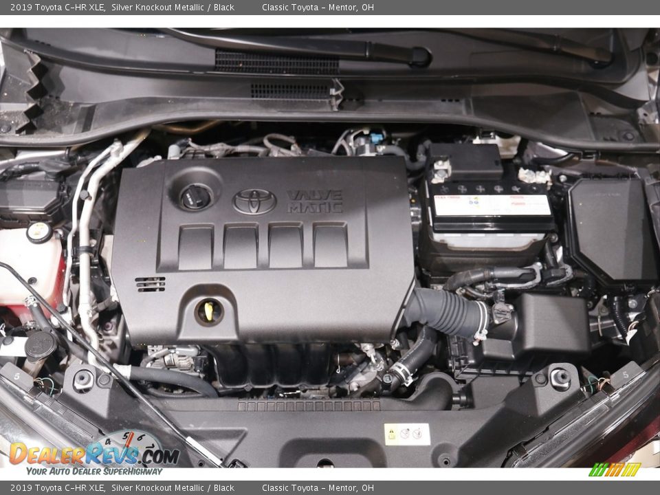 2019 Toyota C-HR XLE Silver Knockout Metallic / Black Photo #17