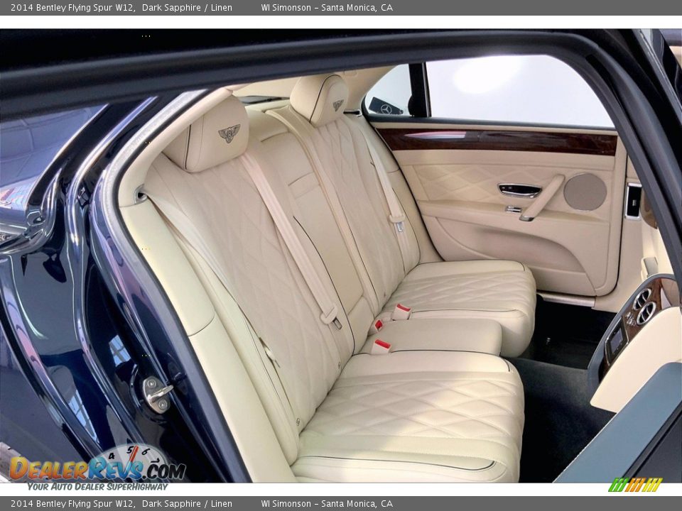 2014 Bentley Flying Spur W12 Dark Sapphire / Linen Photo #19