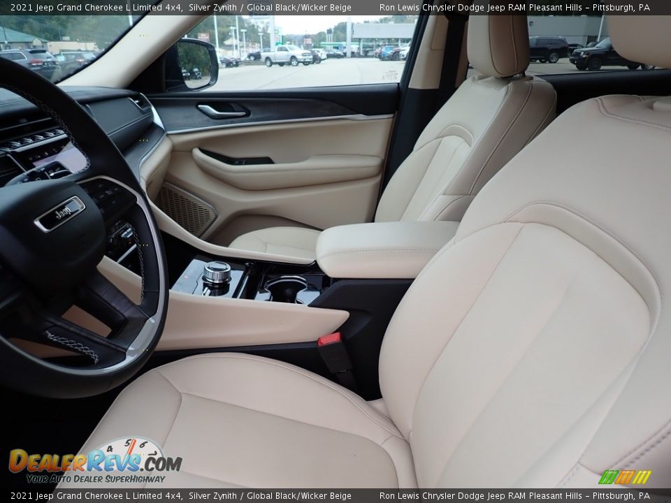 Front Seat of 2021 Jeep Grand Cherokee L Limited 4x4 Photo #11