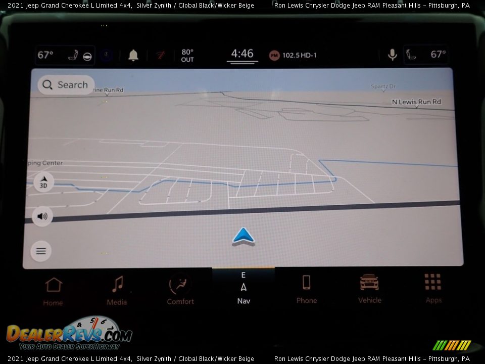 2021 Jeep Grand Cherokee L Limited 4x4 Silver Zynith / Global Black/Wicker Beige Photo #18