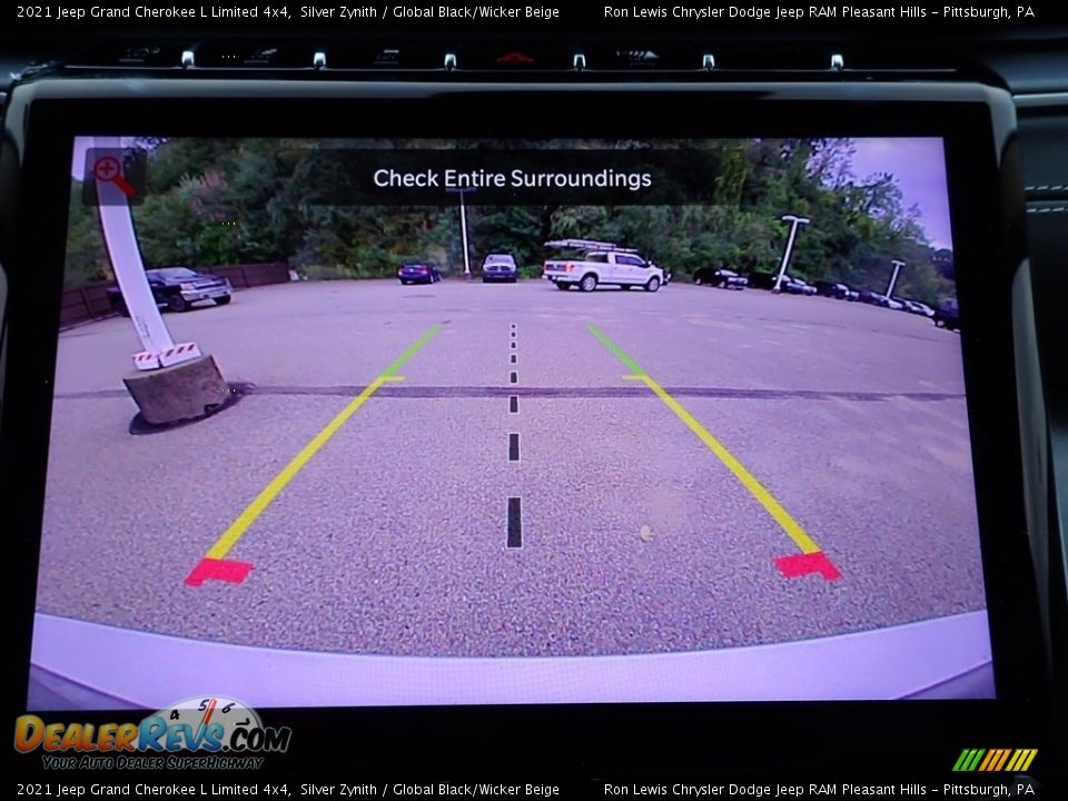 2021 Jeep Grand Cherokee L Limited 4x4 Silver Zynith / Global Black/Wicker Beige Photo #19