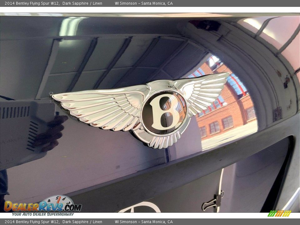 2014 Bentley Flying Spur W12 Dark Sapphire / Linen Photo #31