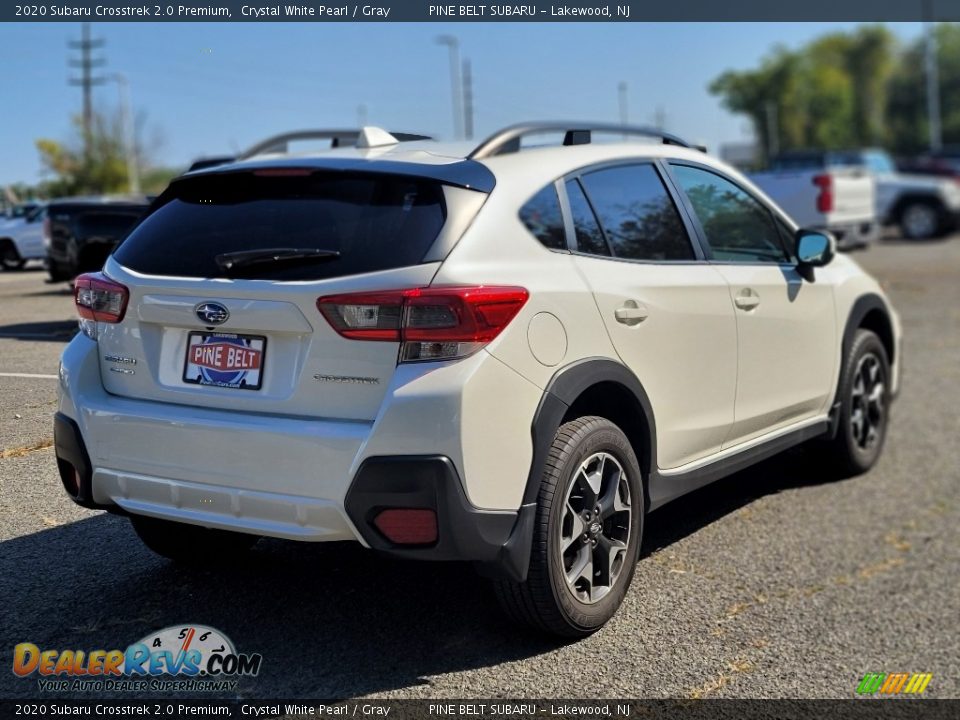 2020 Subaru Crosstrek 2.0 Premium Crystal White Pearl / Gray Photo #4