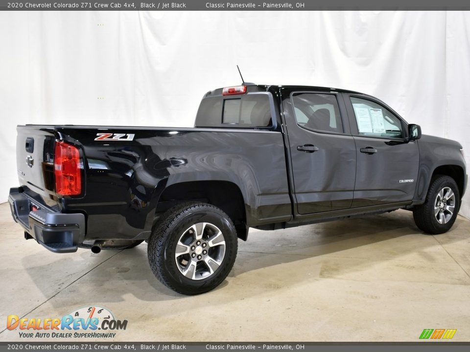 2020 Chevrolet Colorado Z71 Crew Cab 4x4 Black / Jet Black Photo #2