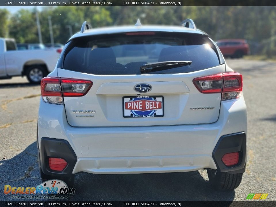 2020 Subaru Crosstrek 2.0 Premium Crystal White Pearl / Gray Photo #5