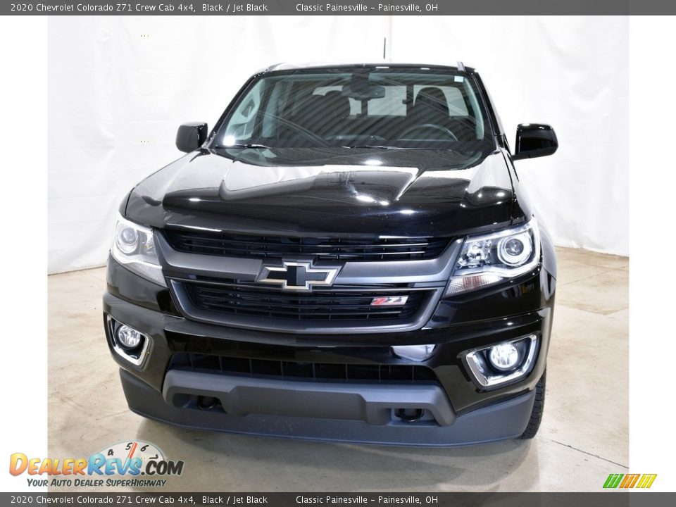 2020 Chevrolet Colorado Z71 Crew Cab 4x4 Black / Jet Black Photo #4