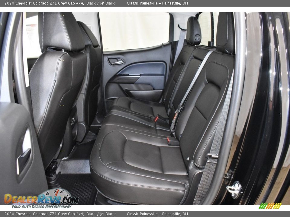 2020 Chevrolet Colorado Z71 Crew Cab 4x4 Black / Jet Black Photo #8