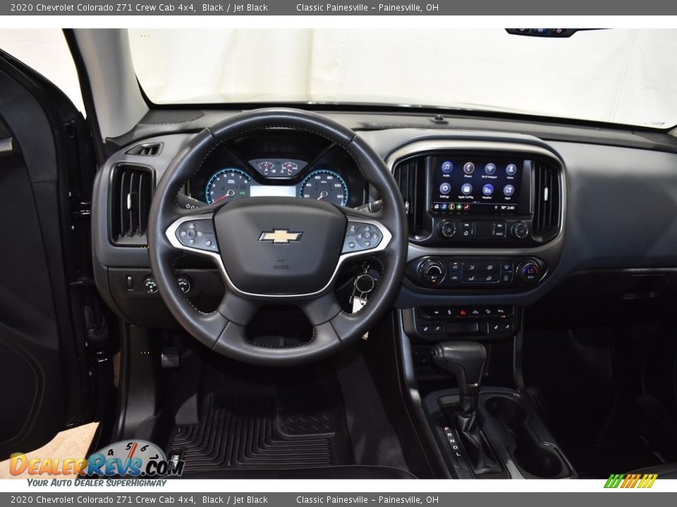 2020 Chevrolet Colorado Z71 Crew Cab 4x4 Black / Jet Black Photo #12