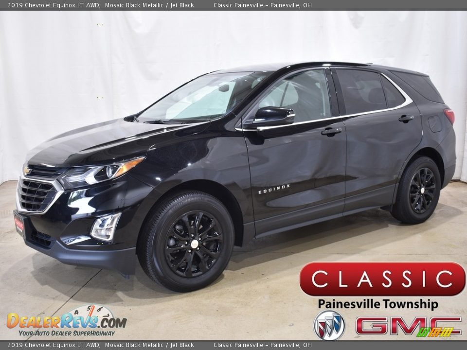 2019 Chevrolet Equinox LT AWD Mosaic Black Metallic / Jet Black Photo #1