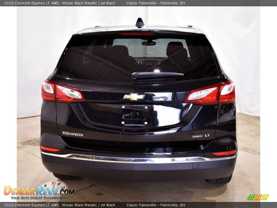 2019 Chevrolet Equinox LT AWD Mosaic Black Metallic / Jet Black Photo #3