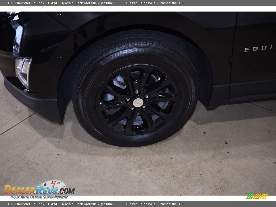 2019 Chevrolet Equinox LT AWD Mosaic Black Metallic / Jet Black Photo #5