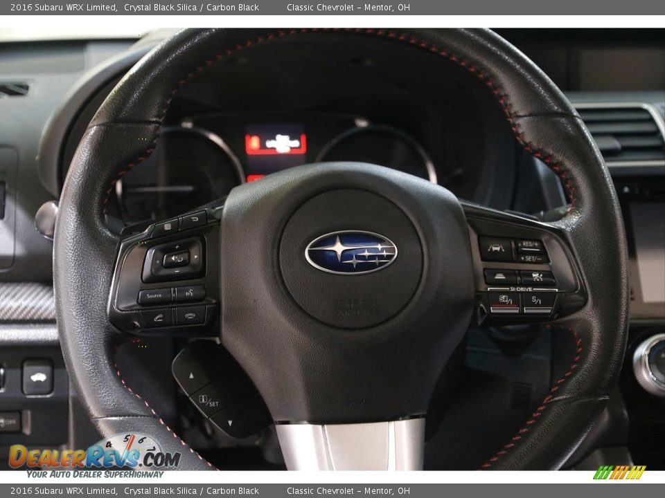 2016 Subaru WRX Limited Steering Wheel Photo #7