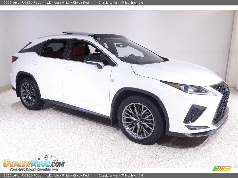 Front 3/4 View of 2020 Lexus RX 350 F Sport AWD Photo #1