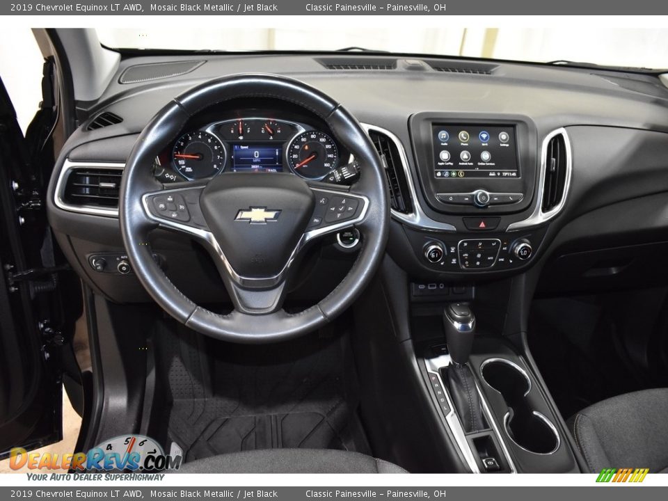 2019 Chevrolet Equinox LT AWD Mosaic Black Metallic / Jet Black Photo #12