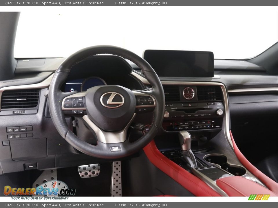 Dashboard of 2020 Lexus RX 350 F Sport AWD Photo #6