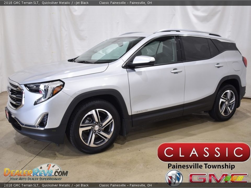 2018 GMC Terrain SLT Quicksilver Metallic / ­Jet Black Photo #1