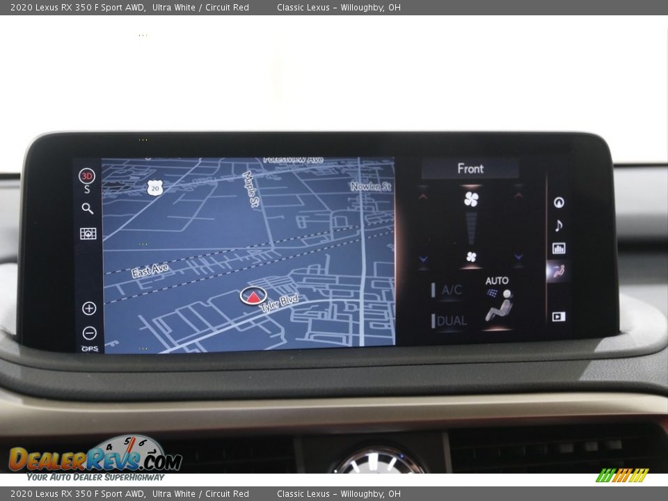 Navigation of 2020 Lexus RX 350 F Sport AWD Photo #12