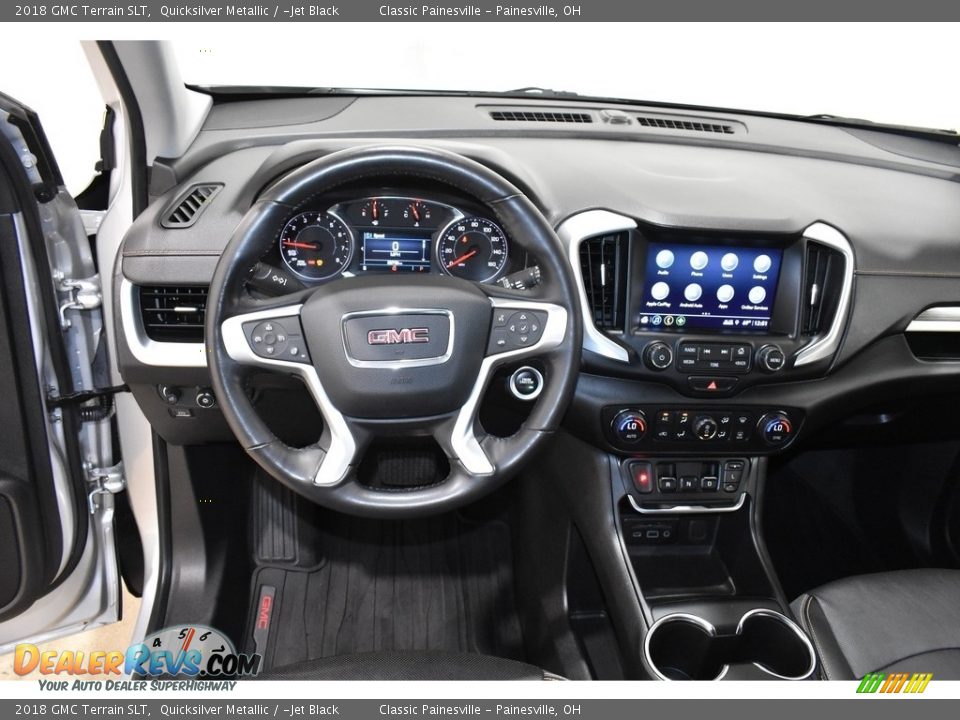 2018 GMC Terrain SLT Quicksilver Metallic / ­Jet Black Photo #12