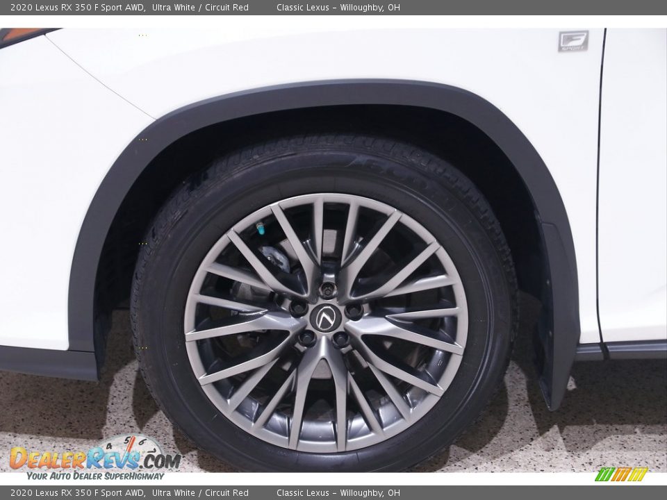 2020 Lexus RX 350 F Sport AWD Wheel Photo #22