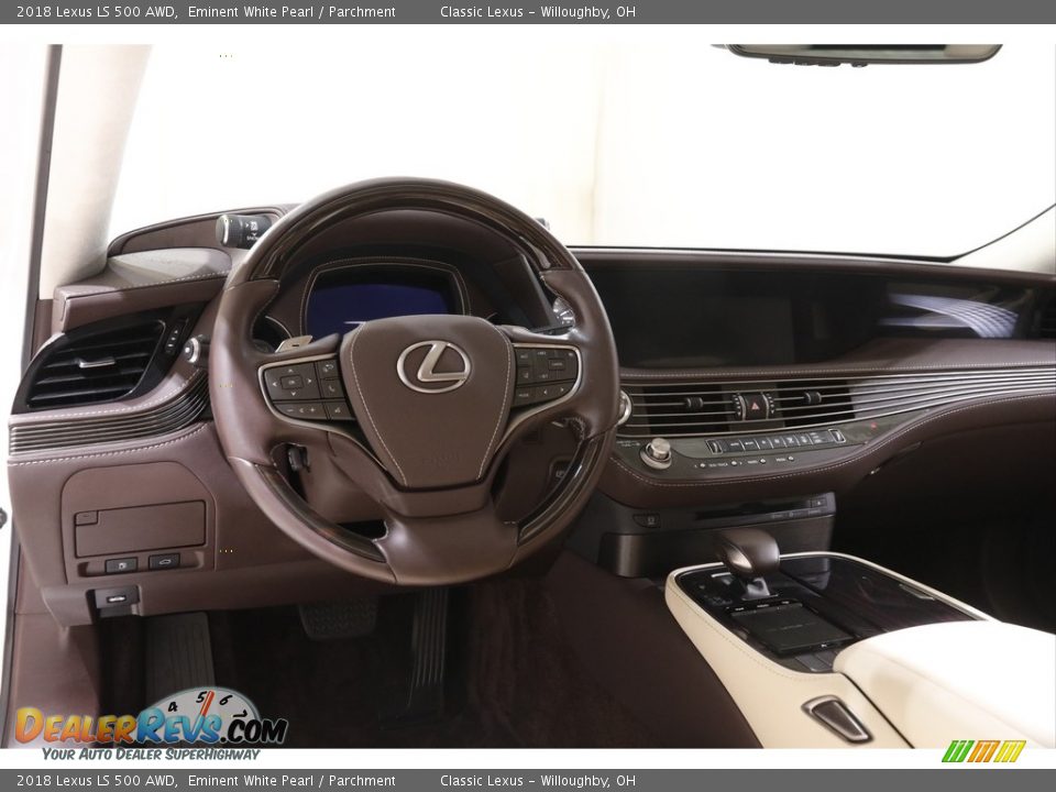 Dashboard of 2018 Lexus LS 500 AWD Photo #6