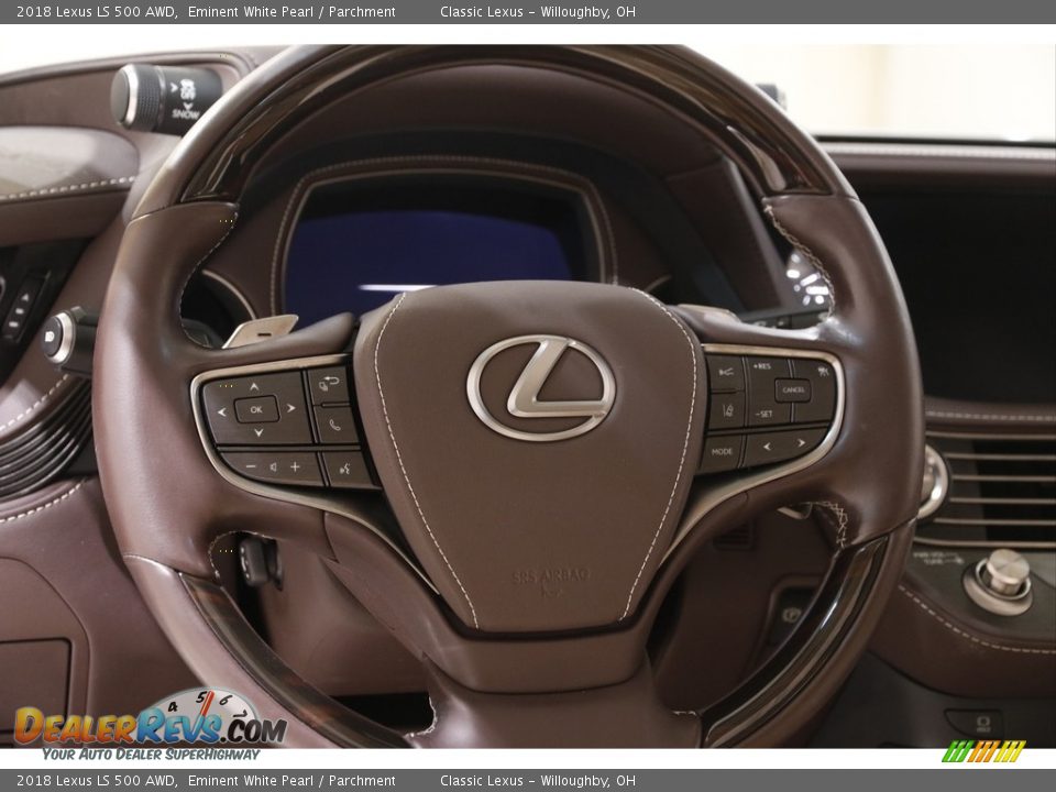 2018 Lexus LS 500 AWD Steering Wheel Photo #7