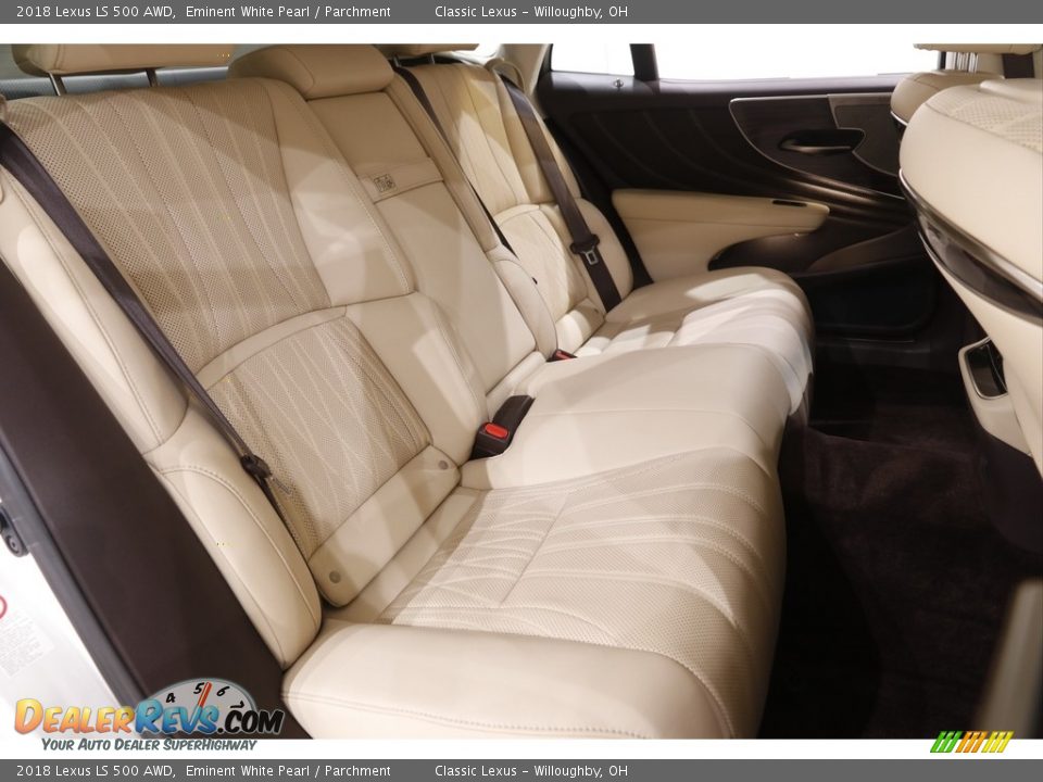 Rear Seat of 2018 Lexus LS 500 AWD Photo #18